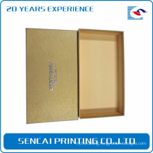 Sencai golden special Accessories paper box with silver foil stamping logo